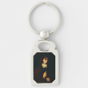 Saint Francis of Paola: The Navigator of Charity Key Ring