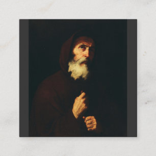 Saint Francis of Paola: The Navigator of Charity Square Business Card