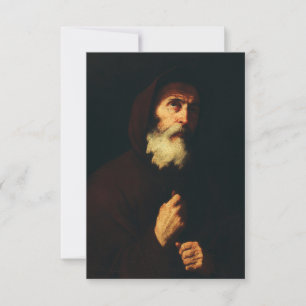 Saint Francis of Paola: The Navigator of Charity Thank You Card