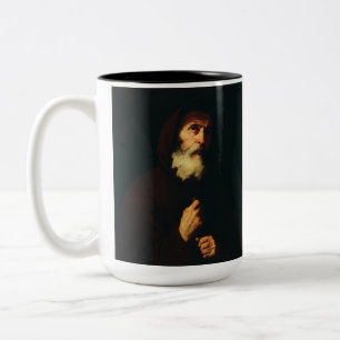 Saint Francis of Paola Two-Tone Coffee Mug