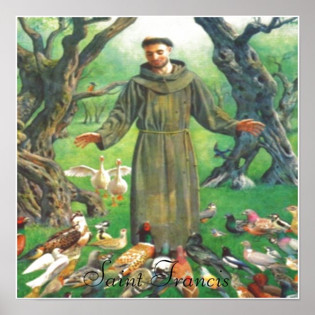 Saint Francis print (Front)
