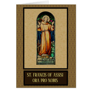 Saint Francis   Stained Glass   Peace Prayer