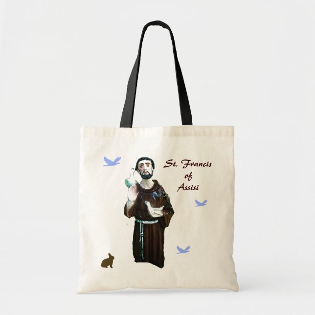 Saint Francis Tote Bag (Front)