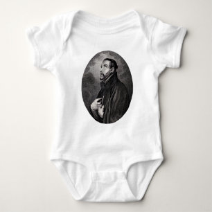 Saint Francis Xavier Apostolic Zeal Art Baby Bodysuit