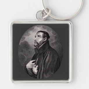 Saint Francis Xavier Apostolic Zeal Art Key Ring