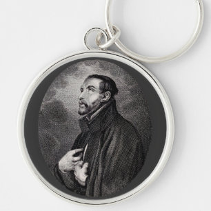 Saint Francis Xavier Apostolic Zeal Art Key Ring