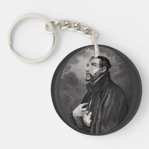 Saint Francis Xavier Apostolic Zeal Art Key Ring