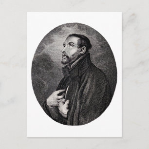 Saint Francis Xavier Apostolic Zeal Art Postcard