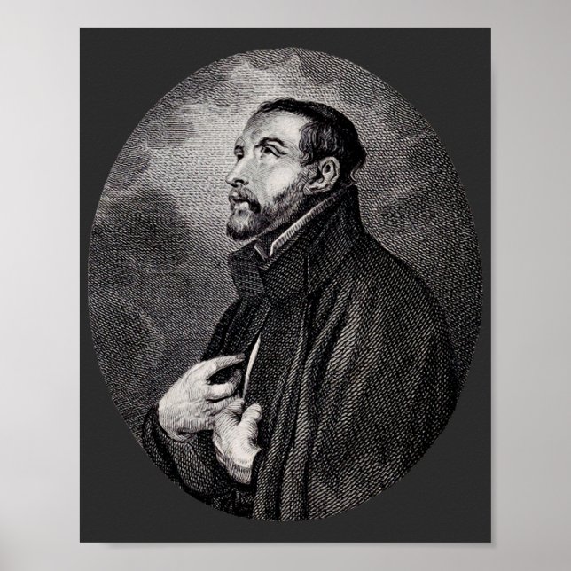 Saint Francis Xavier Apostolic Zeal Art Poster (Front)