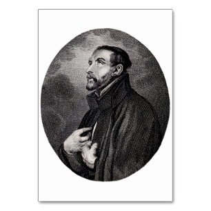 Saint Francis Xavier Apostolic Zeal Art Table Number