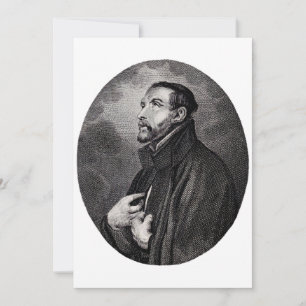 Saint Francis Xavier Apostolic Zeal Art Thank You Card