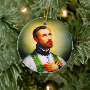 Saint Francis Xavier Ceramic Tree Decoration