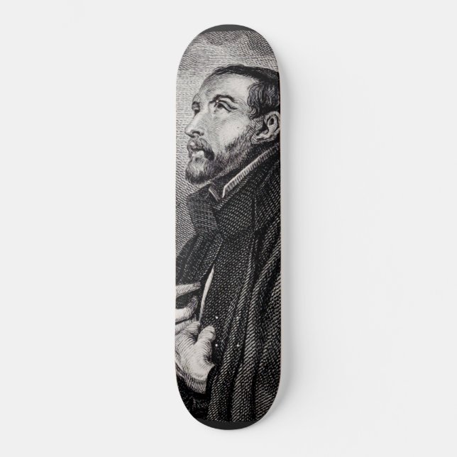 Saint Francis Xavier Skateboard (Front)