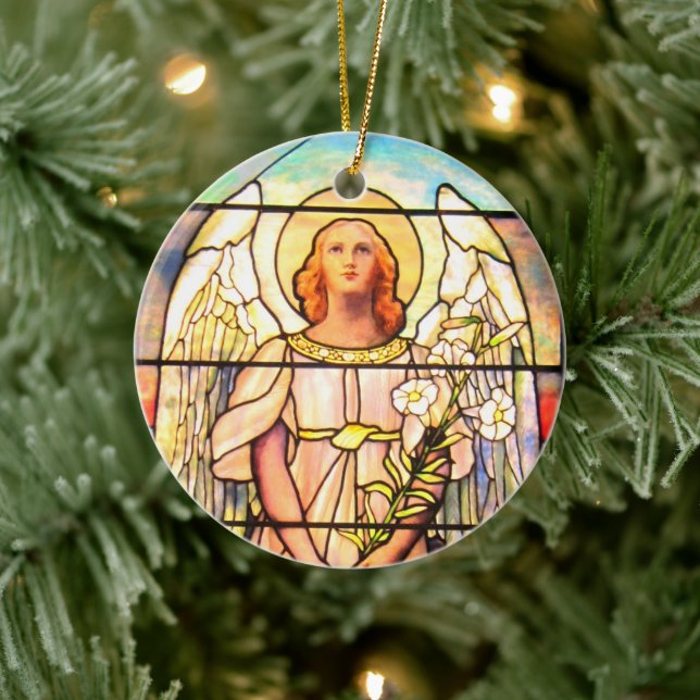 Saint Gabriel Ceramic Tree Decoration (Tree)