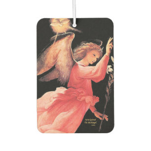 Saint Gabriel the Archangel Car Air Freshener