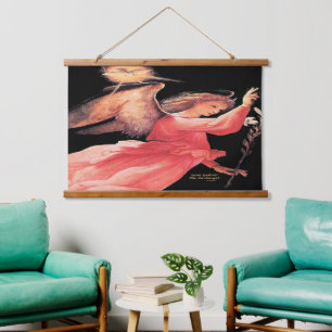 Saint Gabriel the Archangel Hanging Tapestry