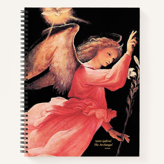 Saint Gabriel the Archangel Notebook (Front)