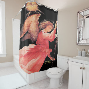 Saint Gabriel the Archangel Shower Curtain
