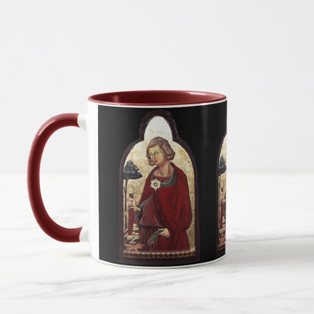SAINT GALGANO / LEGEND OF THE SWORD IN THE ROCK MUG (Left)