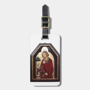 SAINT GALGANO Parchment Luggage Tag
