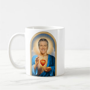 Saint Gavin Newsom Prayer Coffee Mug