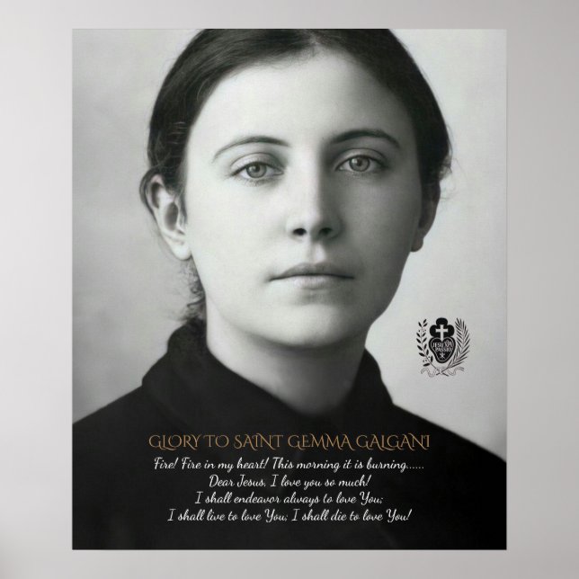 SAINT GEMMA GALGANI POSTER (Front)