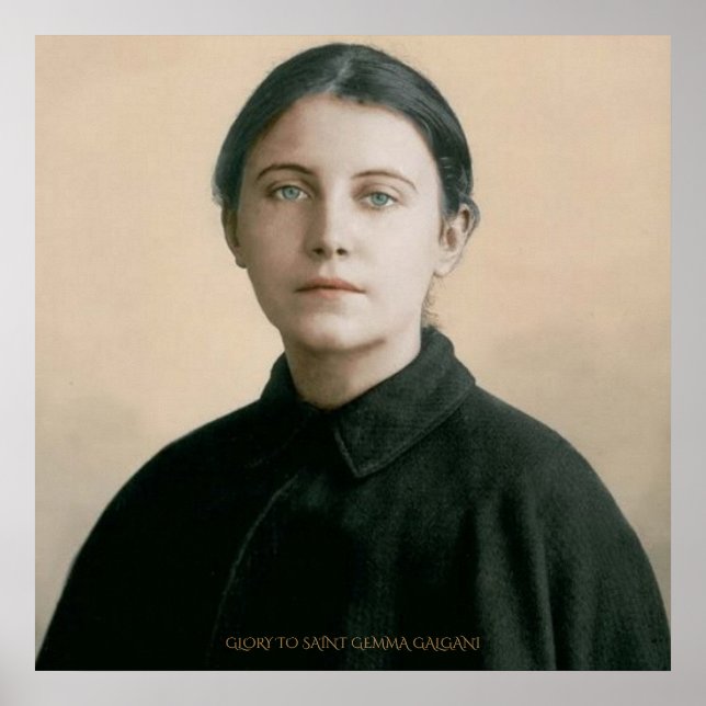 SAINT GEMMA GALGANI POSTER (Front)