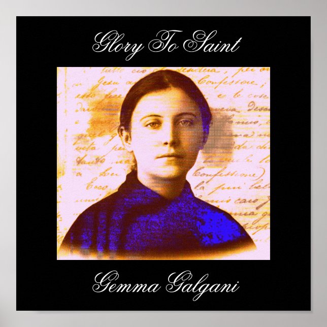SAINT GEMMA POSTER (Front)