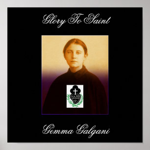 SAINT GEMMA POSTER