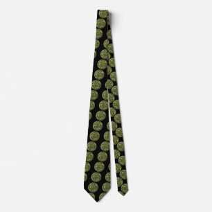 SAINT GEORGE AND DRAGON MEDALLION TIE