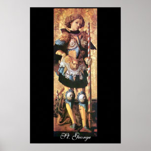 SAINT GEORGE AND DRAGON POSTER
