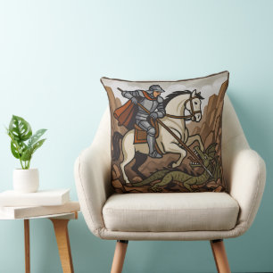 Saint George and the Dragon Cushion