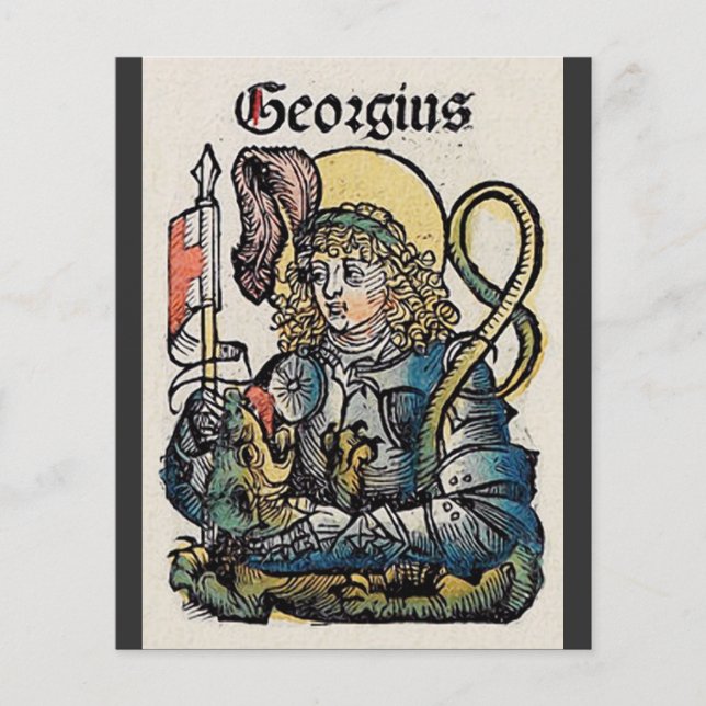 Saint George and the Dragon Great Martyr  (Front)