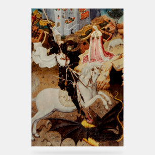 Saint George and the Dragon Great Martyr Acrylic Sign
