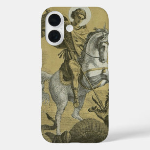Saint George and the Dragon Great Martyr iPhone 16 Case