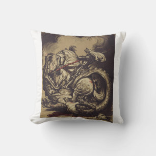 Saint George and the Dragon Great Martyr Cushion