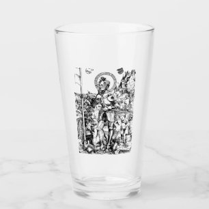 Saint George and the Dragon Great Martyr Glass