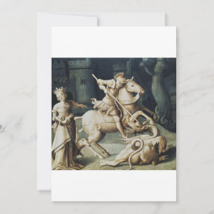 Saint George and the Dragon Great Martyr Holiday Card