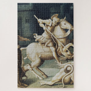 Saint George and the Dragon Great Martyr Jigsaw Puzzle