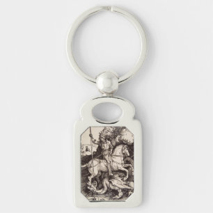Saint George and the Dragon Great Martyr Key Ring