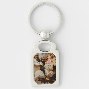 Saint George and the Dragon Great Martyr Key Ring