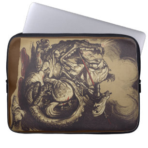 Saint George and the Dragon Great Martyr Laptop Sleeve