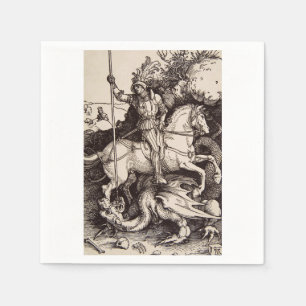 Saint George and the Dragon Great Martyr Napkin
