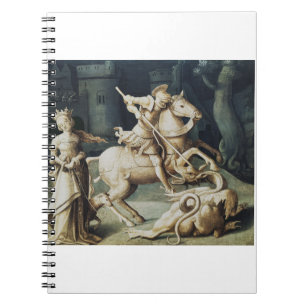 Saint George and the Dragon Great Martyr Notebook