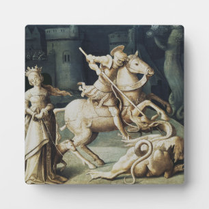Saint George and the Dragon Great Martyr Plaque