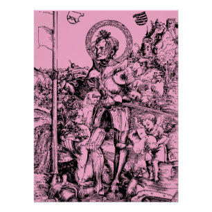 Saint George and the Dragon Great Martyr Poster
