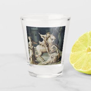 Saint George and the Dragon Great Martyr Shot Glass