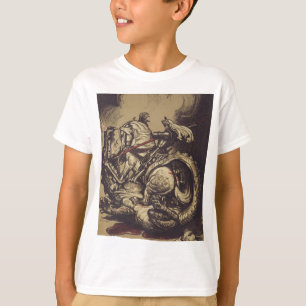 Saint George and the Dragon Great Martyr  T-Shirt
