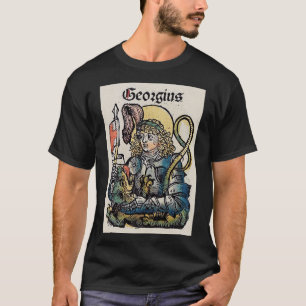 Saint George and the Dragon Great Martyr  T-Shirt