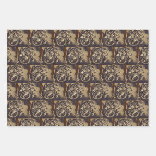 Saint George and the Dragon Great Martyr  Wrapping Paper Sheet